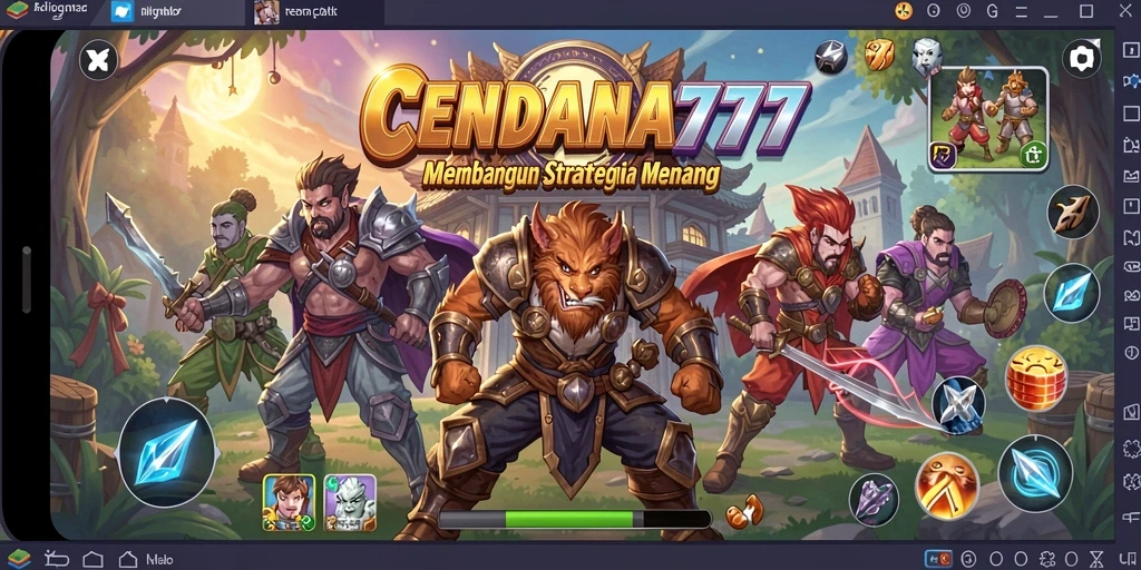 Tampilan gameplay CENDANA777 yang menarik dan menantang.