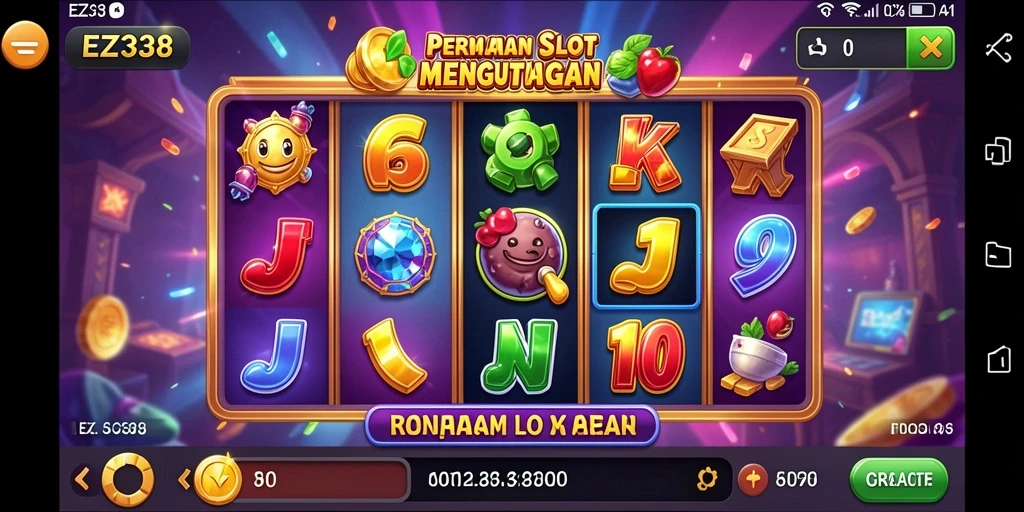 Tampilan menarik dari gameplay EZ338 yang seru dan mengasyikkan.