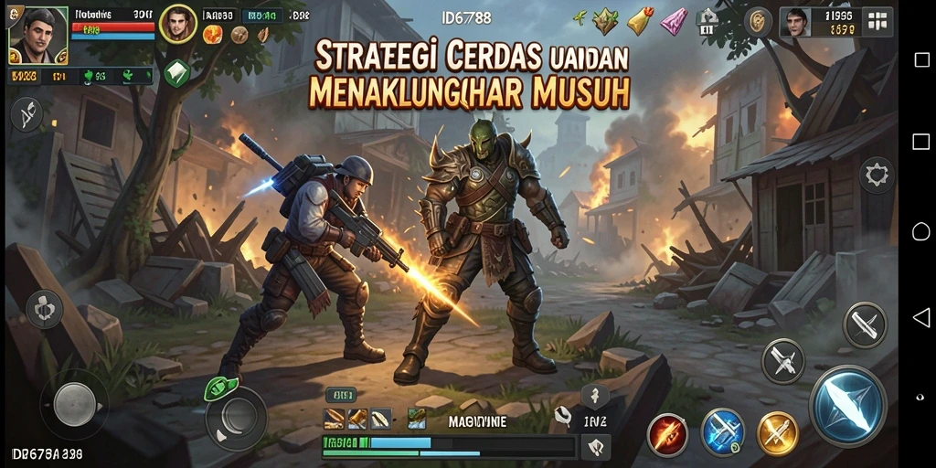 Screenshot gameplay ID6788 menampilkan peperangan strategis yang mendebarkan.