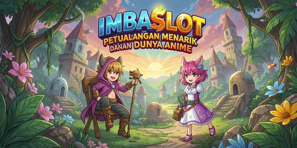 Tampilan menarik dari gameplay IMBASLOT dengan karakter anime yang dinamis.