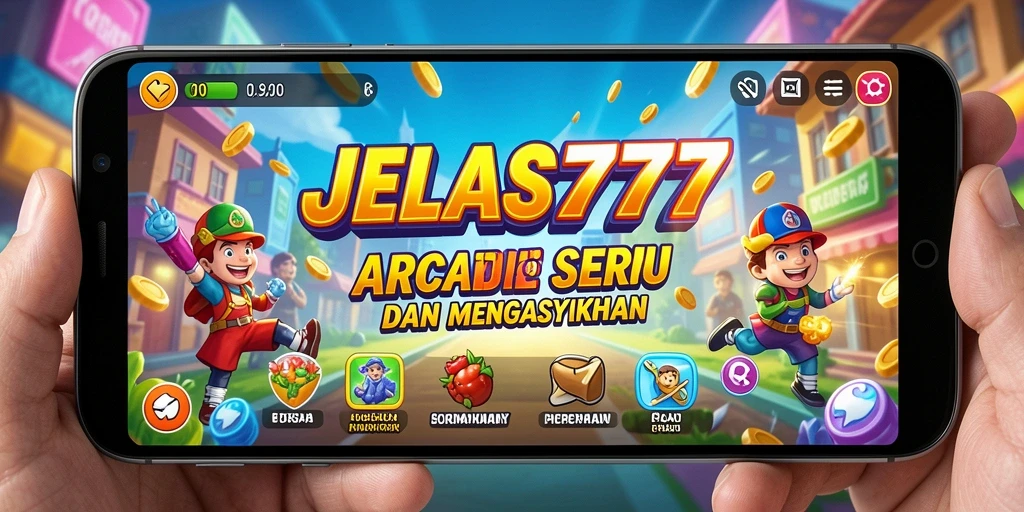 Tampilan gameplay seru dan mendebarkan dari JELAS777.