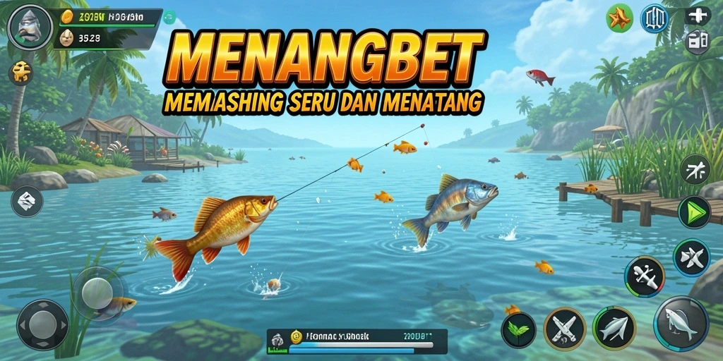Screenshot MENANGBET menunjukkan aksi memancing yang seru dan beragam ikan.
