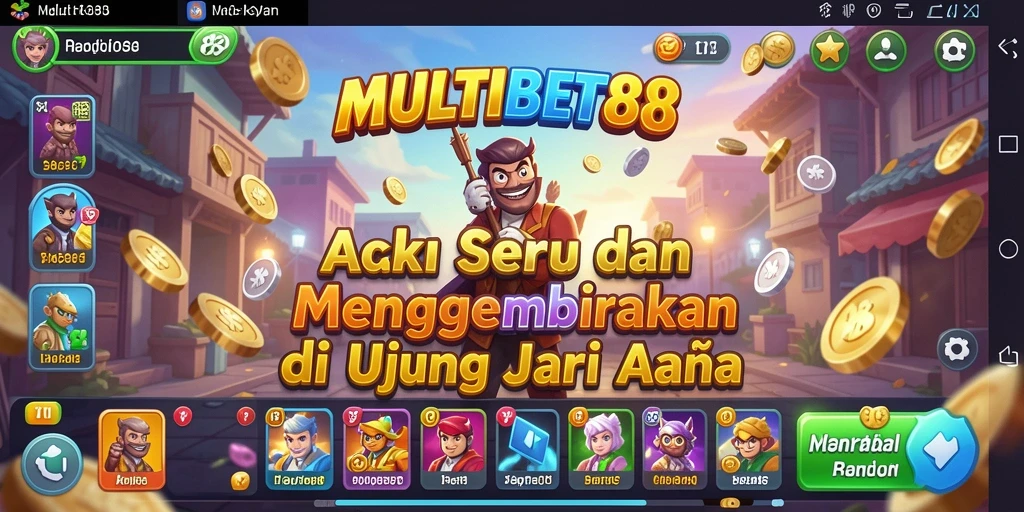 Tampilan gameplay seru dan mendebarkan dari MULTIBET88.