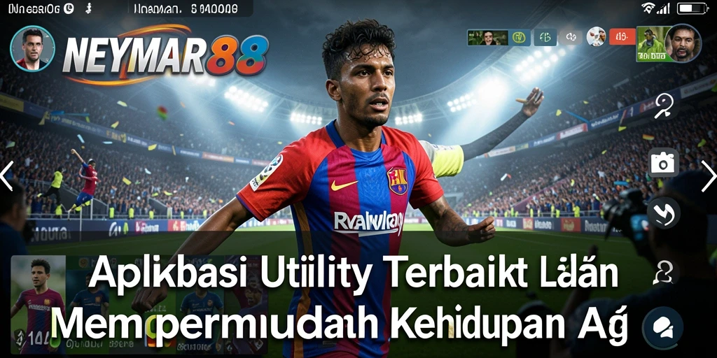 Tampilan antarmuka aplikasi NEYMAR88 yang sederhana dan fungsional.