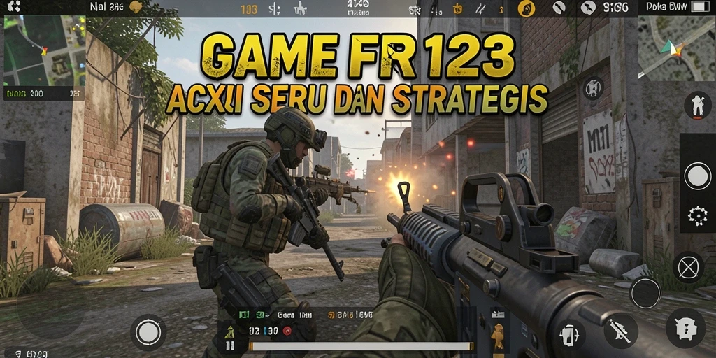 Menampilkan aksi intens di gameplay PASAR123 yang seru.