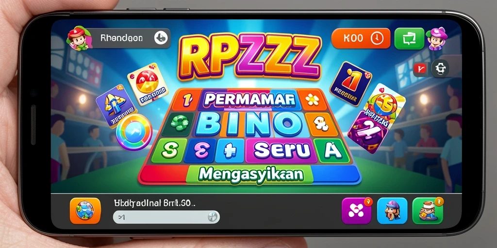 Screenshot gameplay Bingo RPZZZ yang penuh keseruan dan interaksi sosial.