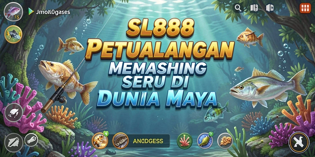 Menampilkan aksi menangkap ikan di SL888 dengan pemandangan luar biasa.