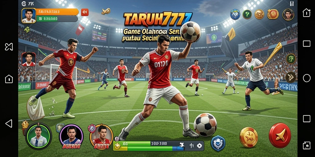 Tampilan gameplay menegangkan di TARUH777 dengan interaksi yang dinamis.