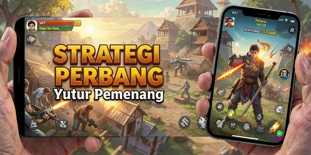 Tampilan gameplay menegangkan di dalam W67 melibatkan strategi mendalam.